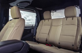 Jeep Wrangler, rear seats